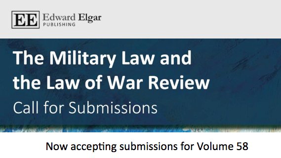 The Military Law and the Law of War Review 