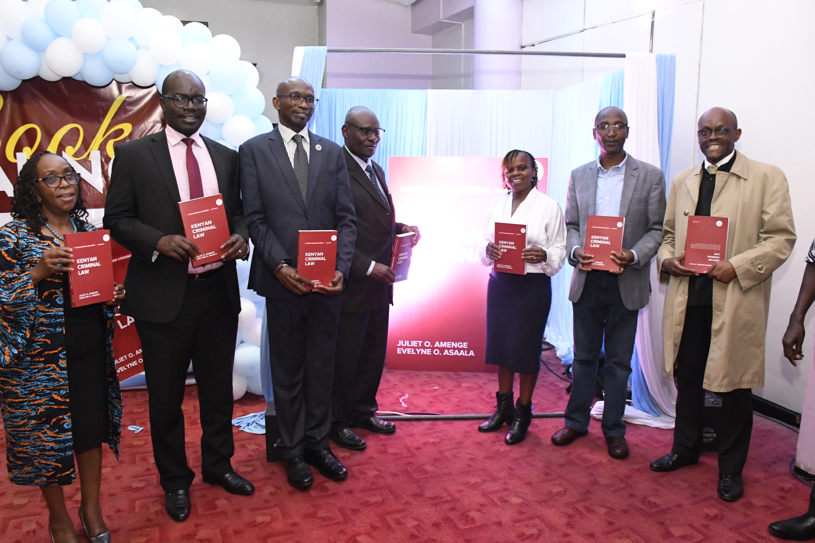 launch of book on criminal law in kenya