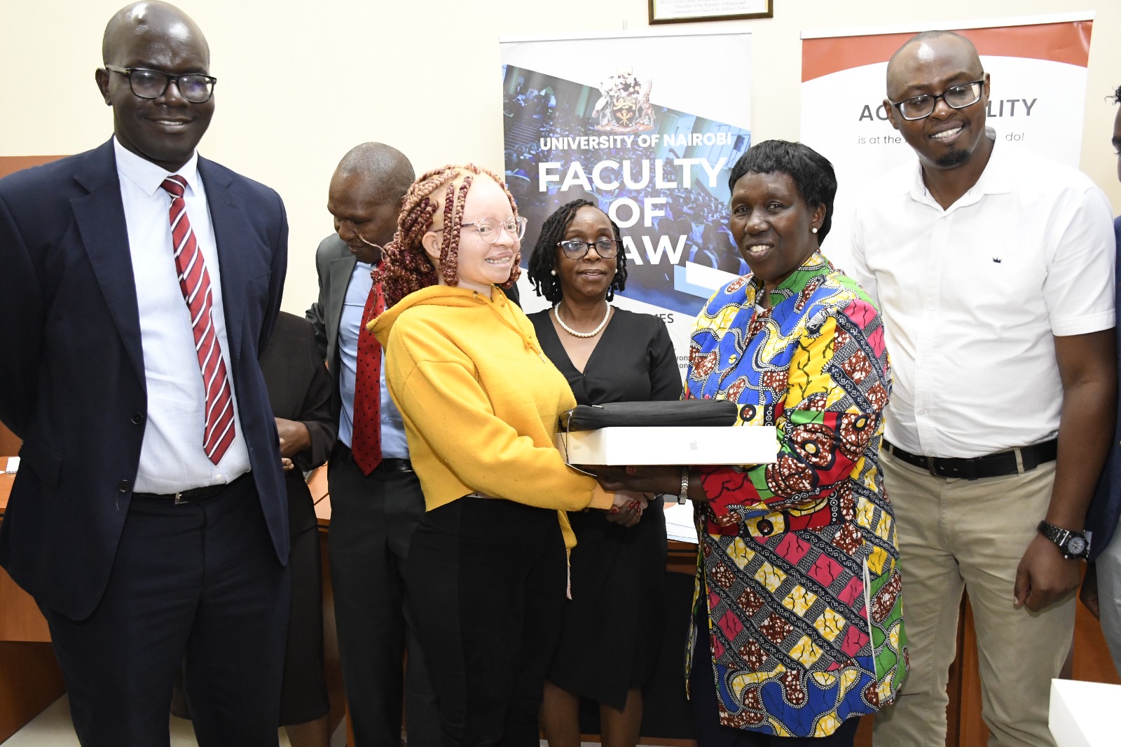 UoN Law Students with Visual Impairments Empowered with Assistive Technology