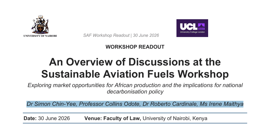 Workshop Readout