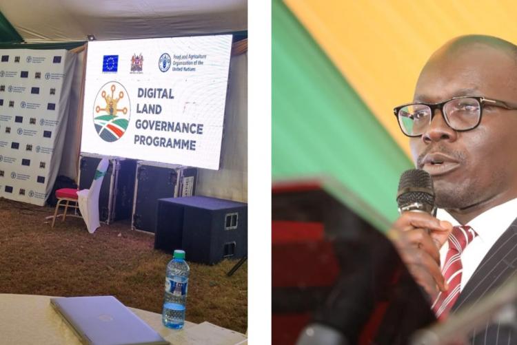 the Launch of Digital land Governance Programme.