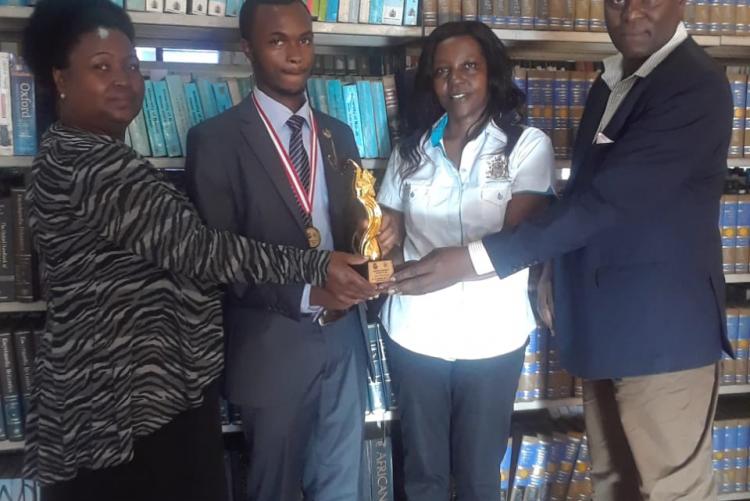 Faculty of Law Library supported the UON mooting competitors in doing research at  10th edition of the moot court competition