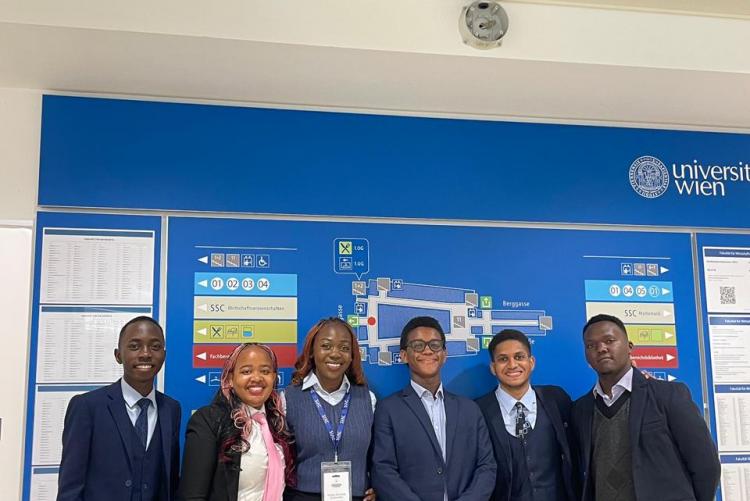 Representing the University of Nairobi were Ayaga Max Liambillah, Hubert Wandeto, Mbarak Khalid, William Philip, Amanda Faizer, and Patience Kathambi.