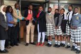Kaani Lions Girls High Law Club visit Faculty of Law Library