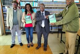 FOL Library receives book donation from Ambassador Donald W. Kaniaru