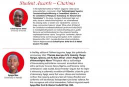 Caleb Kipruto Mutai and Ayaga Max,